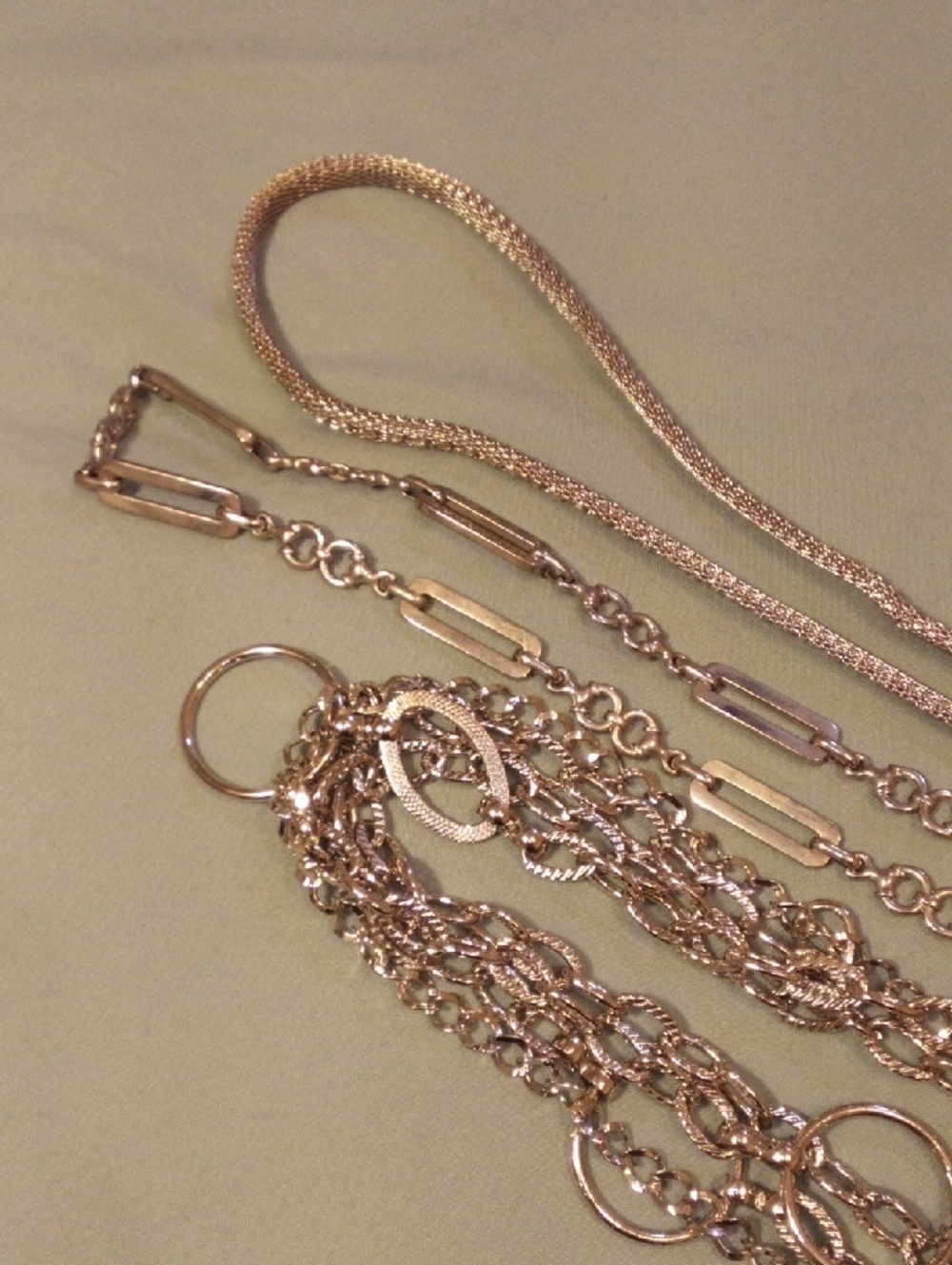 Women's Silver Layered Chains/Necklace and Miscellaneous Jewelry Sets - Picture 3 of 7